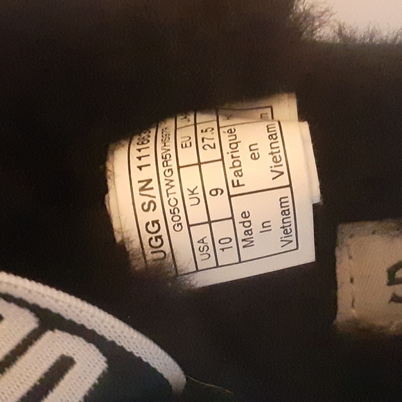 Ugg slip on fur slides nwot - Picture 5 of 6